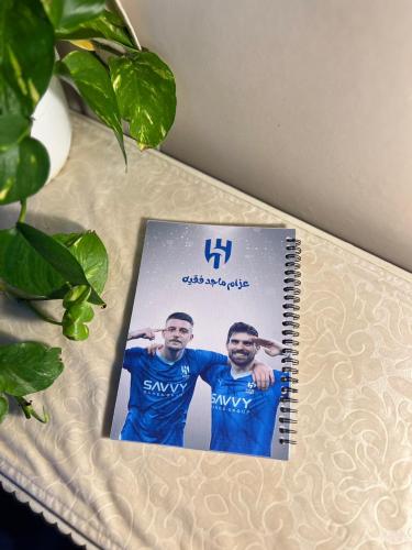 دفتر الهلال 100 ورقه طباعه خارجيه وداخليه