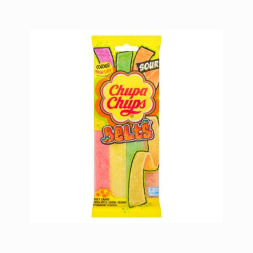 Chupa Chups sour rainbow belts