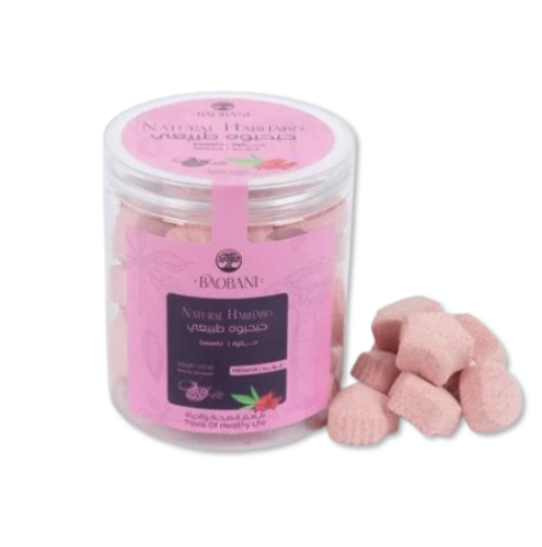 حلاوة حبحبوه طبيعية بطعم الكركدية