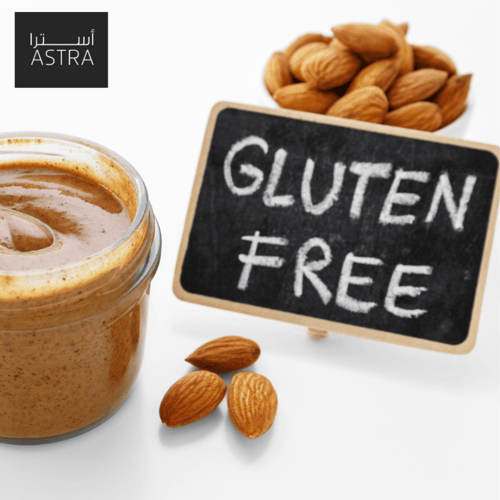 زبدة اللوز الطبيعية