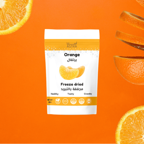 برتقال مجفف بالتبريد 30 جم
