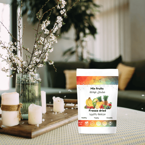 فواكة مشكلة مجففة بالتبريد 60 جم