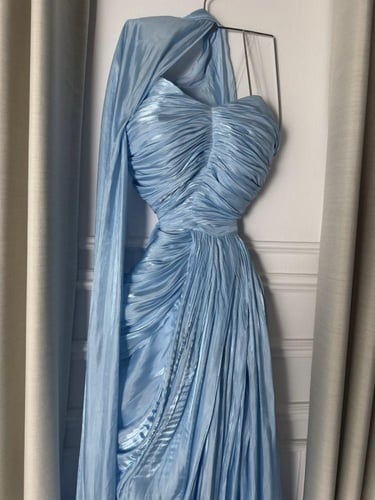 فستان سهره كرنكل ثلاث الوان