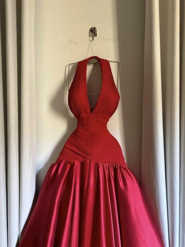 فستان سهره ثلاث الوان