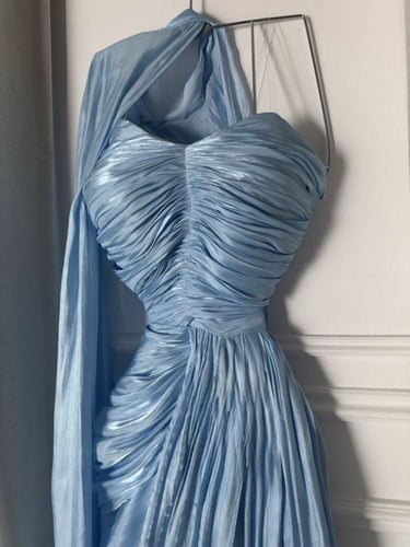 فستان سهره كرنكل ثلاث الوان