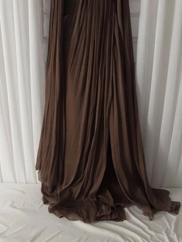 فستان سهره كرنكل ثلاث الوان