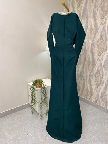 فستان سهره اخضر