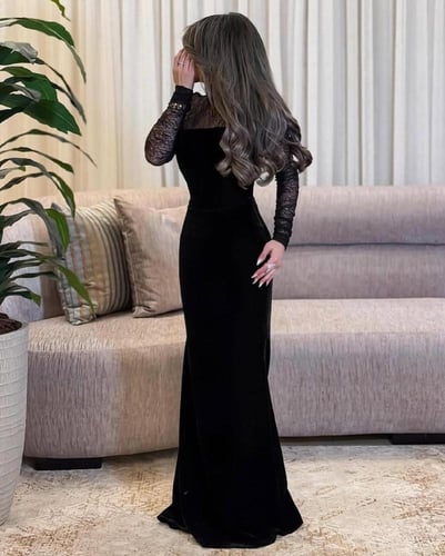 فستان لجين اسود