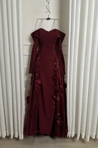 فستان سهره بثلاث الوان