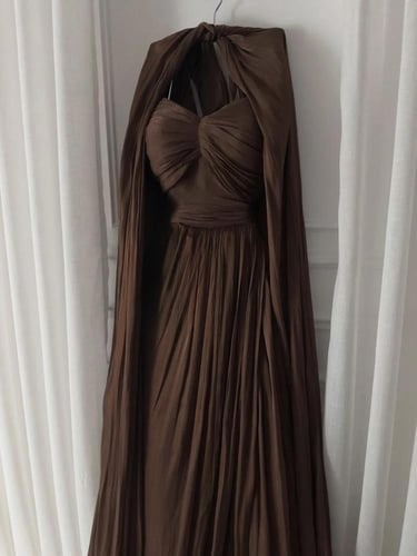 فستان سهره كرنكل ثلاث الوان