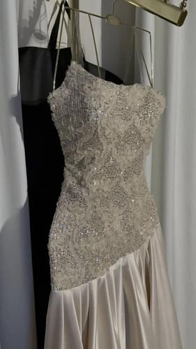 فستان ورود بيج