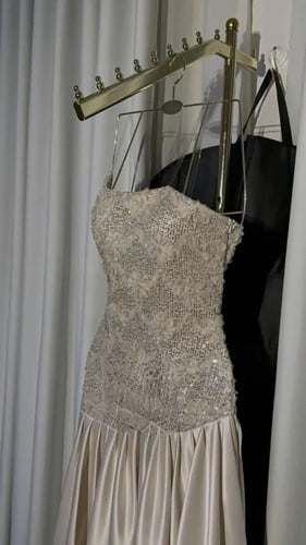 فستان ورود بيج