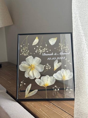 خدمة تجفيف مسكة عروس وبوكيهات المناسبات || ١٢ انش