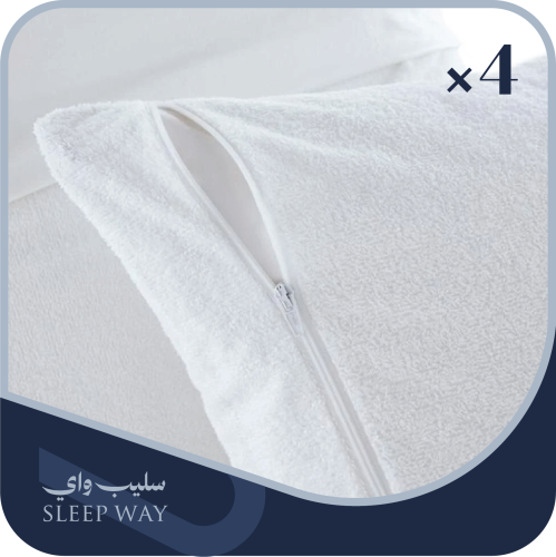 سليب واي | واقي وساده من السوائل - 4 قطع