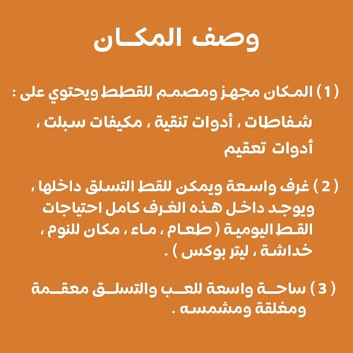 فندقة قطط بمكة المكرمة Oh Lala Cattery