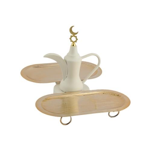 طقم طوفرية استيل مستطيل ثنائي يتسفط