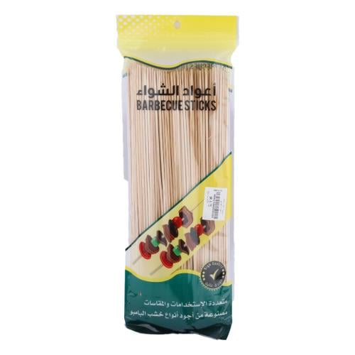 اعواد شوي خشب مقاس 0.5*30 سم