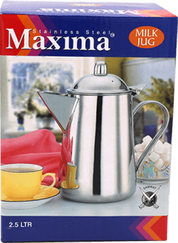 بكرج حليب استيل 2.5لتر