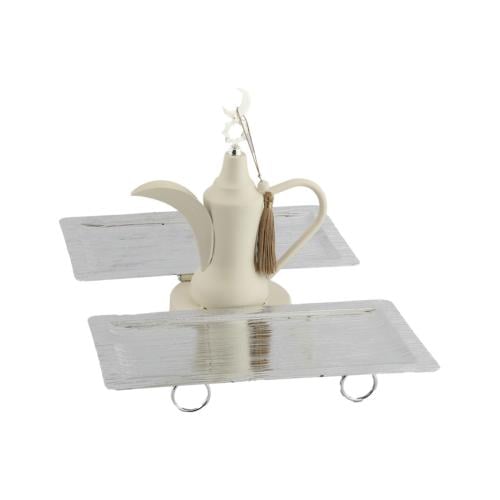 طقم طوفرية استيل مستطيل ثنائي يتسفط