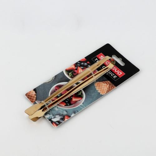 ملقاط استيل ذهبي مقاس15سم