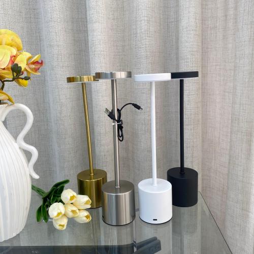 ابجورة طاولة USB تعمل باللمس ارتفاع 33.5 سم