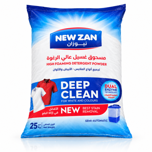 مسحوق غسيل نيوزان 25 كيلو
