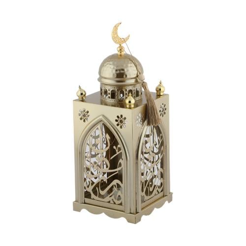 فانوس ذهبي ارتفاع 36 سم