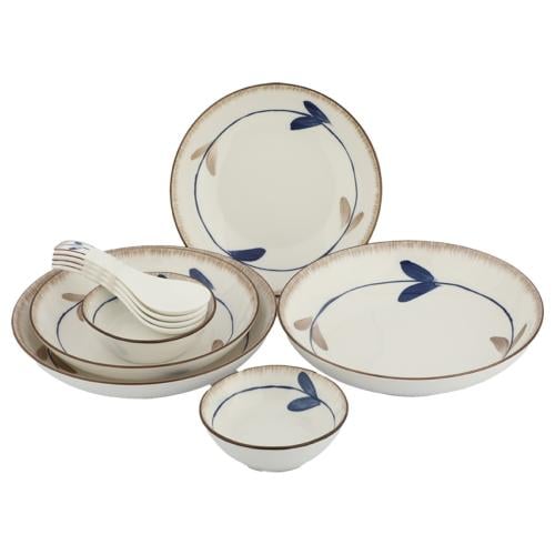 طقم سفرة سيراميك 10 قطعة