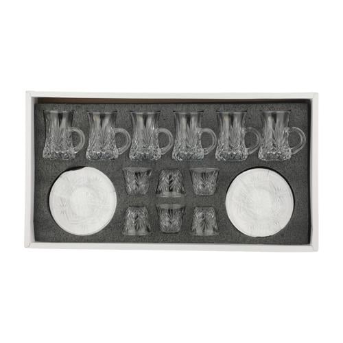 طقم بيالات وفناجيل 18 قطعة