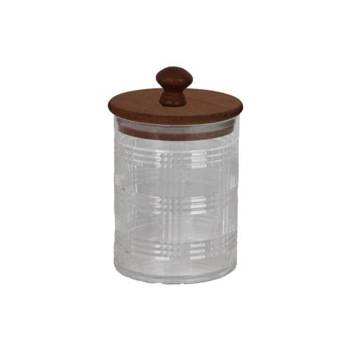 علبة اكرلك بغطاء خشب مقاس : 10*13 سم