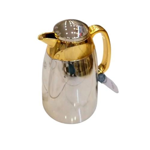 ترمس يارا فضي مع ذهبي 0.65 لتر