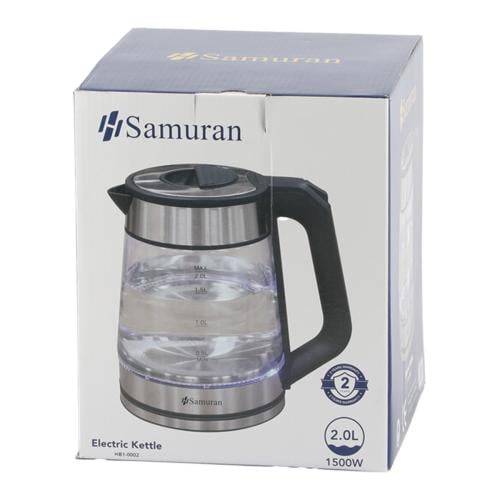 غلاية زجاج 2 لتر 1500 وات