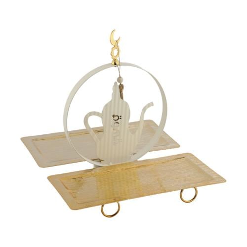 طقم طوفرية استيل مستطيل ثنائي يتسفط