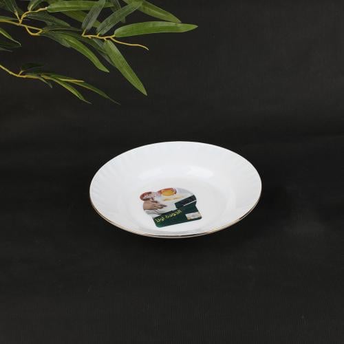 صحن سيراميك دائري عميق مقاس 20 سم