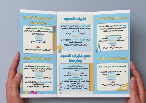 ‎مطوية كثيرات الحدود-٣م