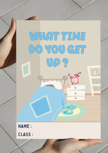 What time do you get up-١م