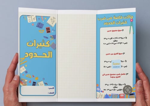 ‎مطوية كثيرات الحدود-٣م