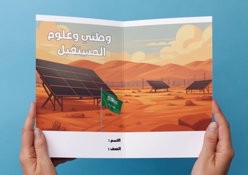 مطوية وطني وعلوم المستقبل