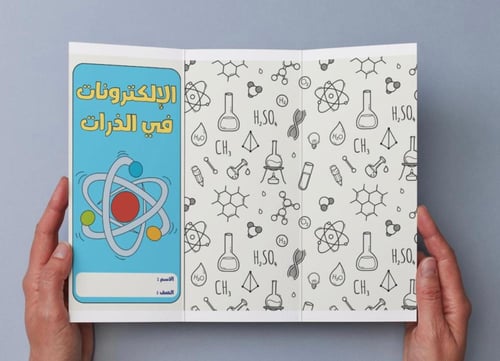 ‎مطوية الإلكترونات في الذرات - كيمياء٢
