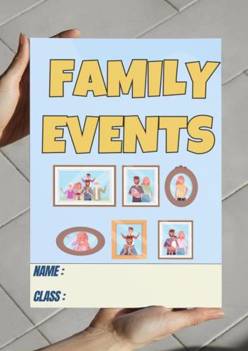 ‎مطوية Family events - family tree.شجرة العائلة