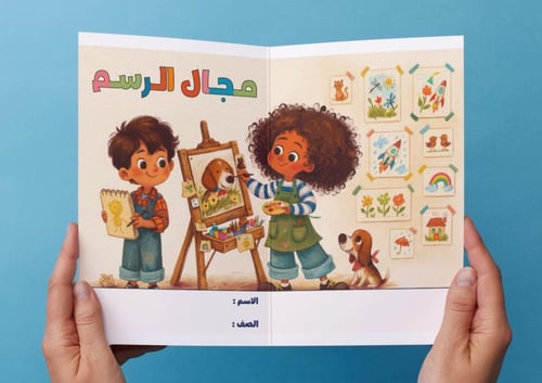 ‎مطوية مجال الرسم-سادس