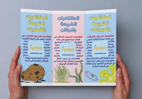 ‎مطوية الطلائعيات - احياء - اول ثانوي .