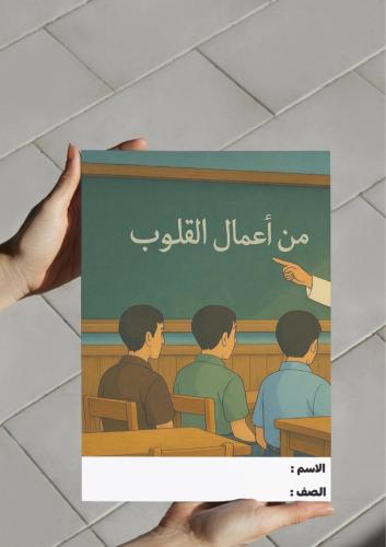 ‎مطوية من أعمال القلوب - ثاني متوسط.