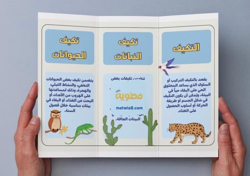 ‎مطوية التكيف - ثالث