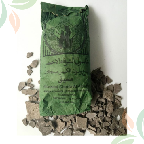 غاسول الشرفاء الطبيعي لتنقية البشرة والشعر