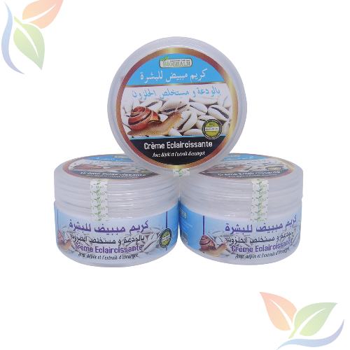 كريم الودع بالحلزون