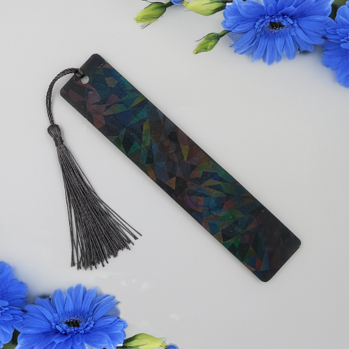 فاصل هولوجرافيك أسود شكل2