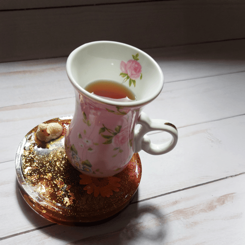 كوستر الخروف البني(دائري وسط)