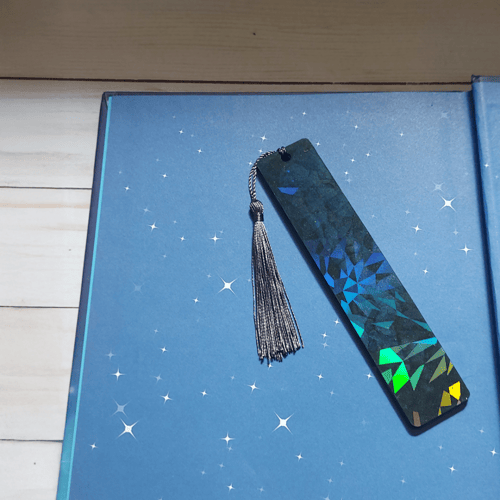 فاصل هولوجرافيك أسود شكل2