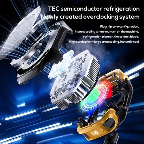 MEMO CX12 مروحة تبريد للجوال مع بطارية قابلة للفصل